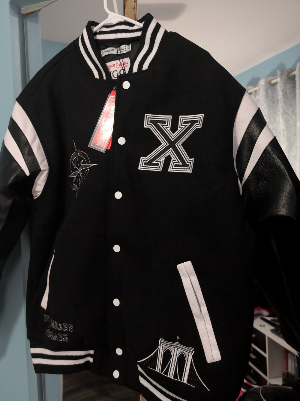 Malcolm X "A Man Who Stands For Nothing" Varsity Jacket - Headgear Classics